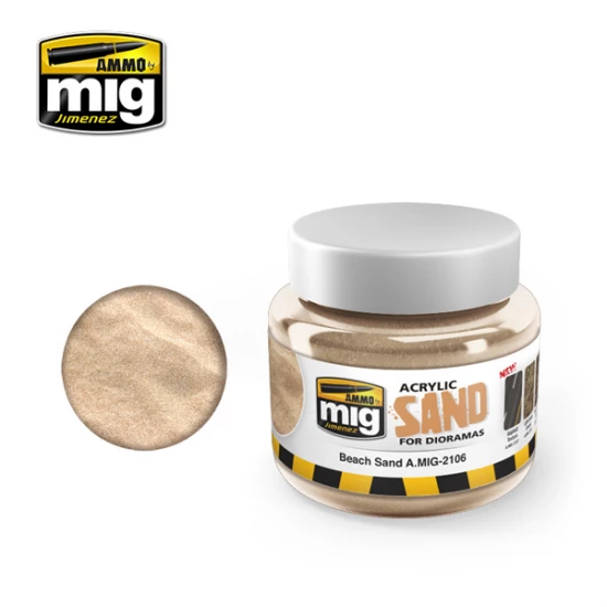 Acrylic Sand for Diorama - Beach Sand (250ml)