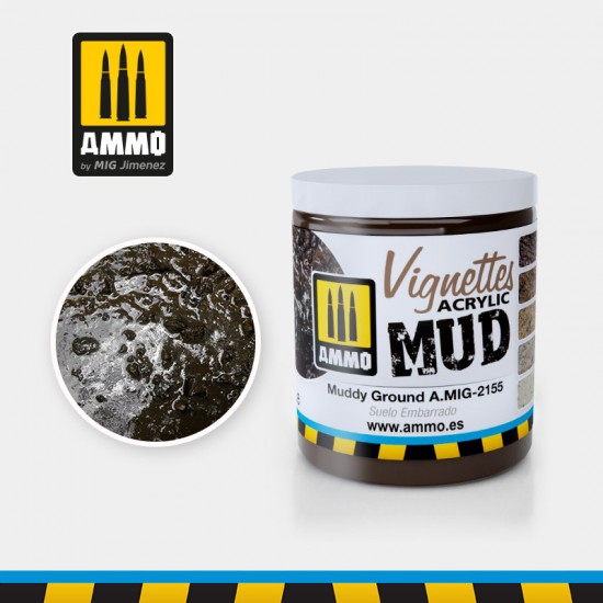 Vignettes Acrylic-based Mud for Muddy Texture Ground (100ml)