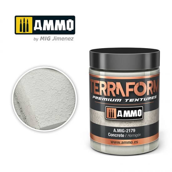 Acrylic Texture - Terraform #Concrete (100ml)