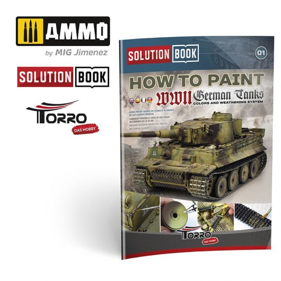 Solution Book - How To Paint WWII German Tanks (67 pages)