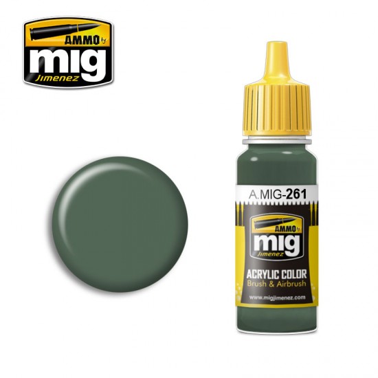 Acrylic Paint - IJA Nakajima Green (17ml)