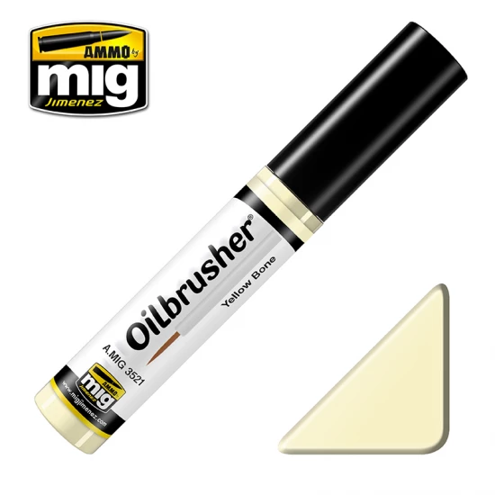 Oilbrusher - Yellow Bone (oil paint with fine brush applicator)