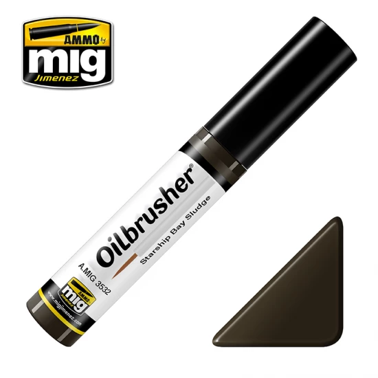 Oilbrusher - Starship Bay Sludge (oil paint with fine brush applicator)