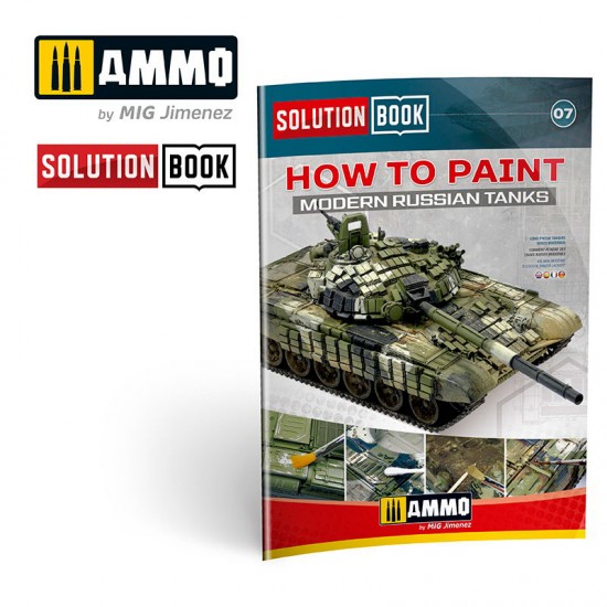 Solution Book - How to Paint Modern Russian Tanks (English, 68 pages)