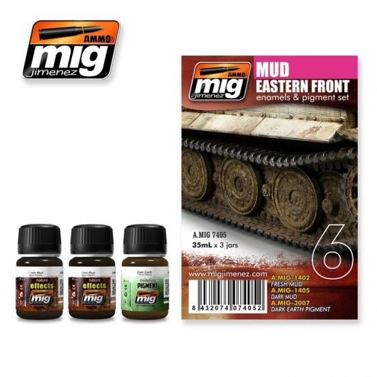 Eastern Front Mud Weathering Set (35ml x 3)