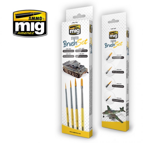 Starter Brush Set (4pcs)