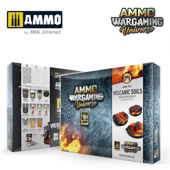 Ammo Wargaming Universe #04 - Volcanic Soils Weathering set