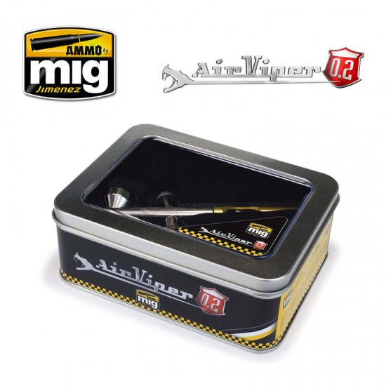 Airviper Superfine Airbrush (0.2mm nozzle/needle combination)