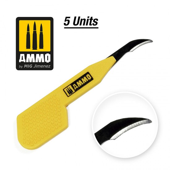Precision Scalpel Ripper (5 scalpels in plastic blister)