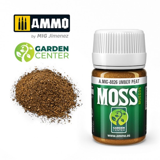 Garden Centre - Umber Peat Moss (35ml)