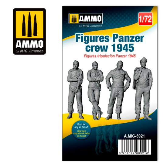 1/72 Panzer Crew 1945 (4 figures)