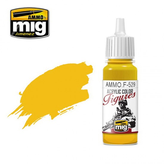 Acrylic Colours for Figures - Pure Yellow (17ml)