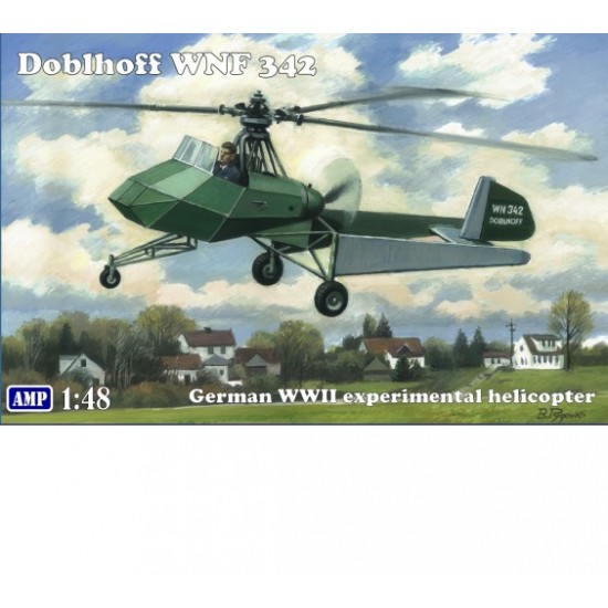 1/48 Doblhoff WNF 342 Tip Jet Research Helicopter