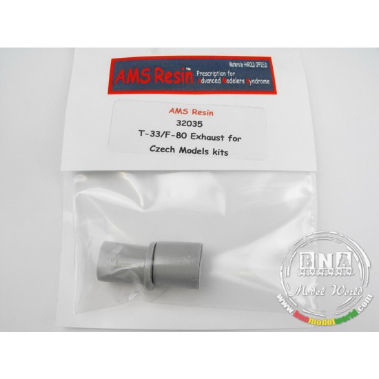 1/32 F-80 / T-33 Shooting Star Exhaust (for Czech Models kit)