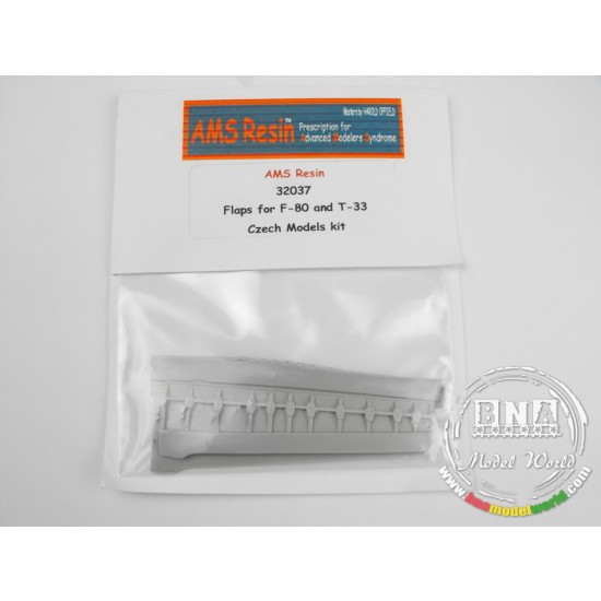 1/32 F-80 / T-33 Shooting Star Flaps (for Czech Models kit)