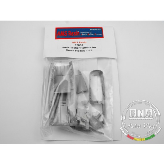 1/32 T-33 Basic Cockpit Update set (for Czech Models kit)