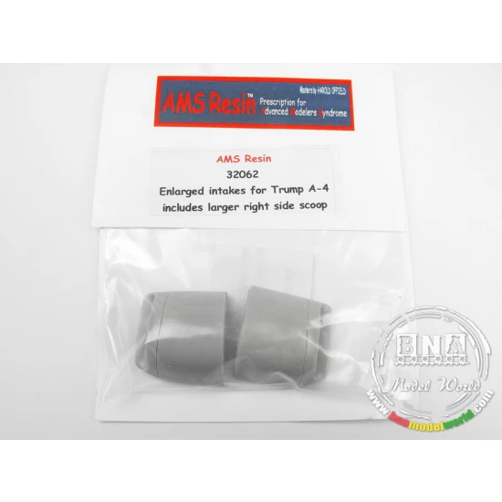1/32 A-4 Skyhawk Enlarged Intakes & Scoop (for Trumpeter kit)