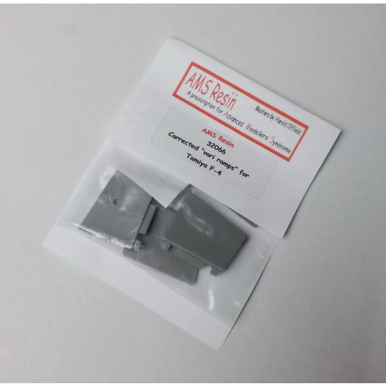 1/32 Corrected Intake Vari Ramps for Tamiya kit