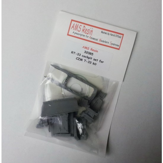 1/32 RT-33 Cockpit set with Mini CD for Czech Models kit