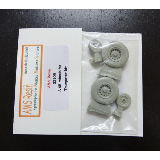 1/32 A-6E Wheels for Trumpeter kit