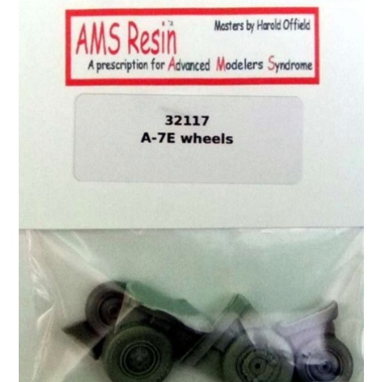 1/32 Vought A-7E Corsair II Wheels Set