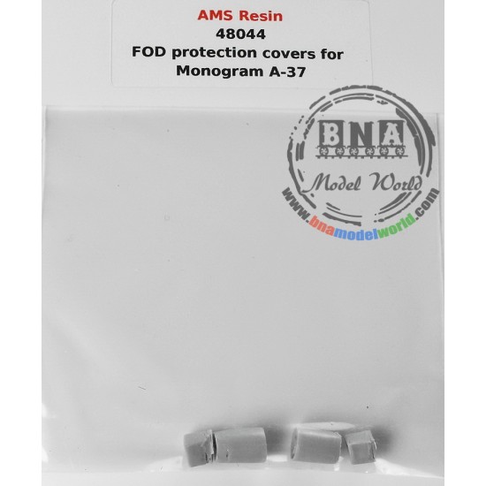 1/48 A-37 FOD Protection Covers for Monogram kit