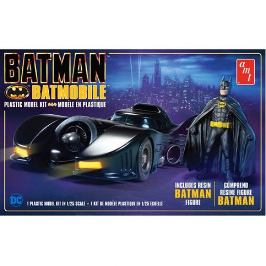 1/25 DC Batman 1989 Batmobile w/Resin Figure