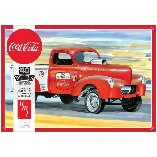 1/25 1940 Willys Pickup Gasser (Coca-Cola)