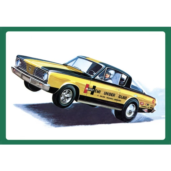 1/25 1966 Plymouth Barracuda "Hemi Under Glass"