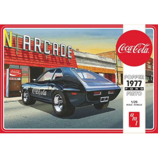 1/25 "Popper" 1977 Ford Pinto W/Coke Machine (Coca-Cola)