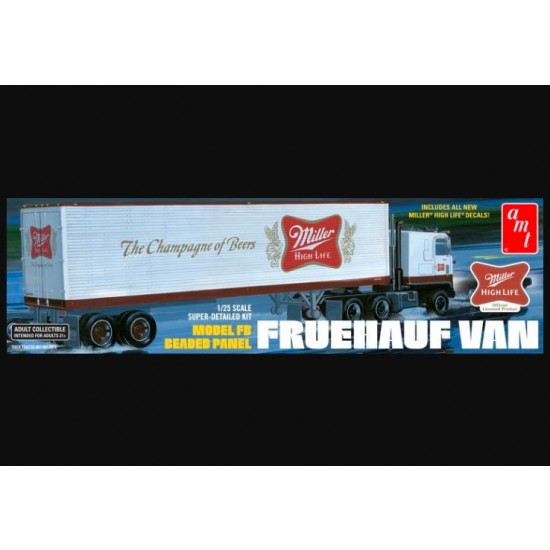1/25 Fruehauf 40' Semi Trailer (Miller Beer)