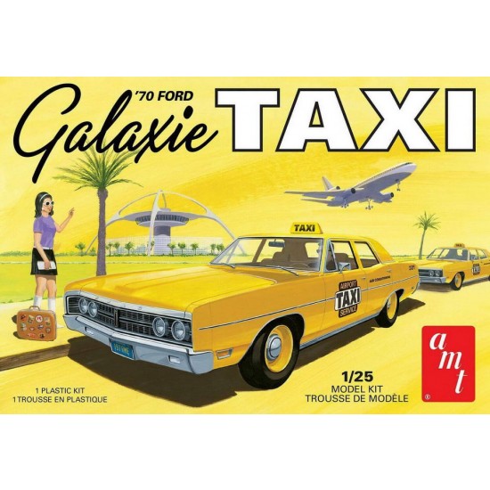 1/25 1970 Ford Galaxie Taxi