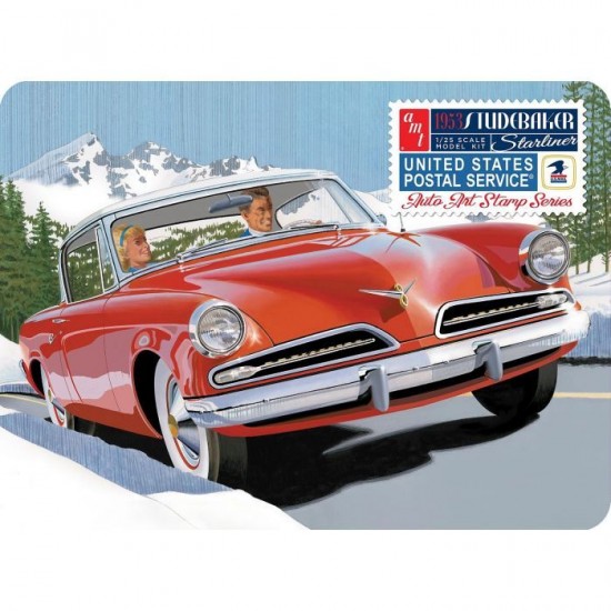 1/25 1953 Studebaker Starliner - USPS with Collectible Tin