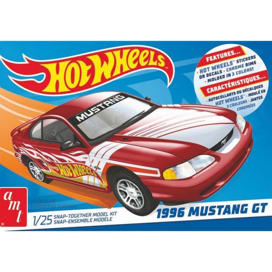 1/25 Hot Wheels 1996 Ford Mustang GT (Snap)