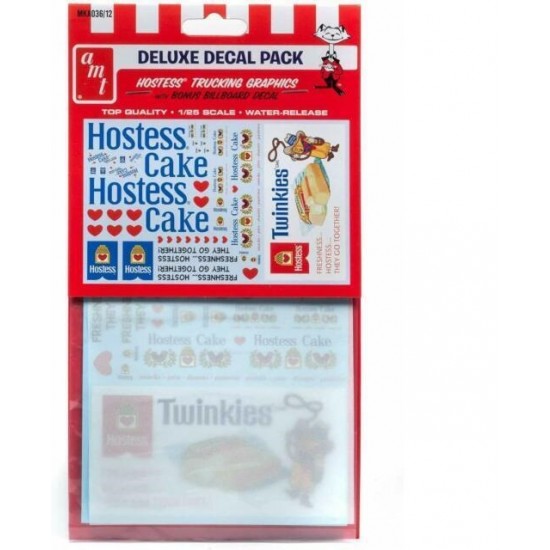 1/25 Hostess Trucking Decal Pack