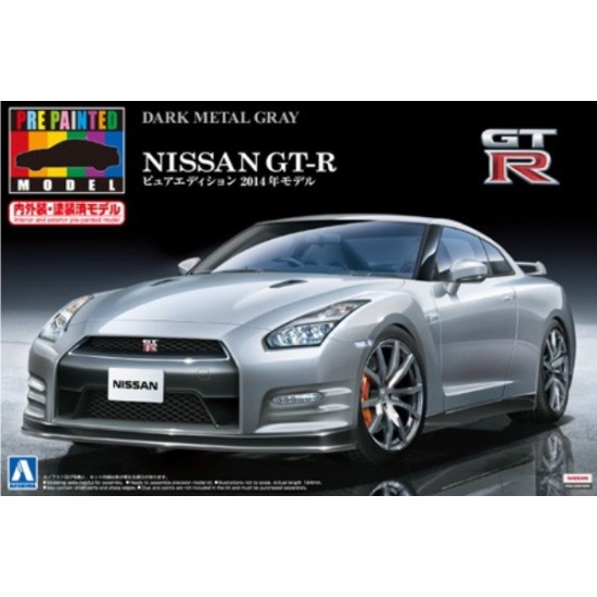 1/24 Nissan GTR R35 2014 (Dark Metal Gray)