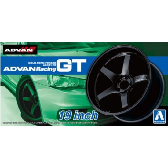 1/24 19inch Advan Racing GT Wheels and Tyres Set 