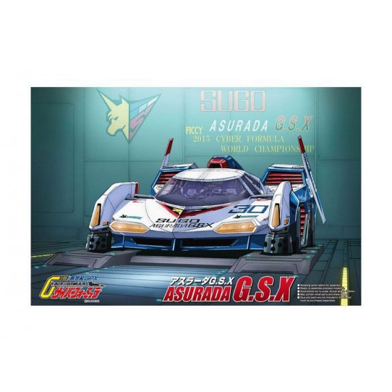 1/24 Sugo Asurada G.S.X Clear Body Versions Future GPX Cyber Formula