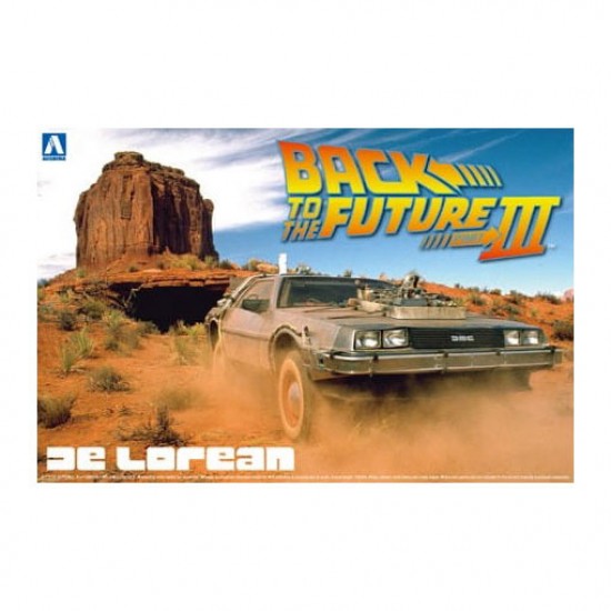 1/24 Delorean From Part III & Railroad Ver. [Back to The Future]