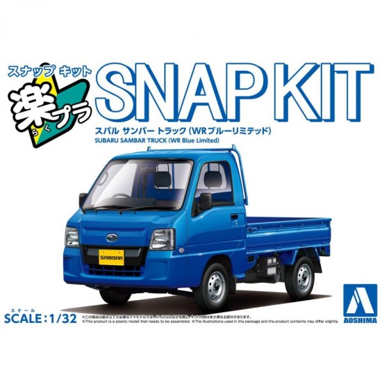 1/32 Snap Subaru Sambar Truck (WR Blue Limited)