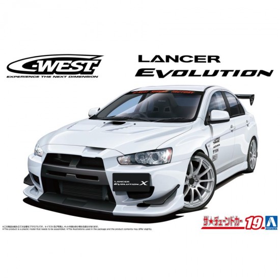 1/24 C-West CZ4A Lancer Evolution X '07 (Mitsubishi)