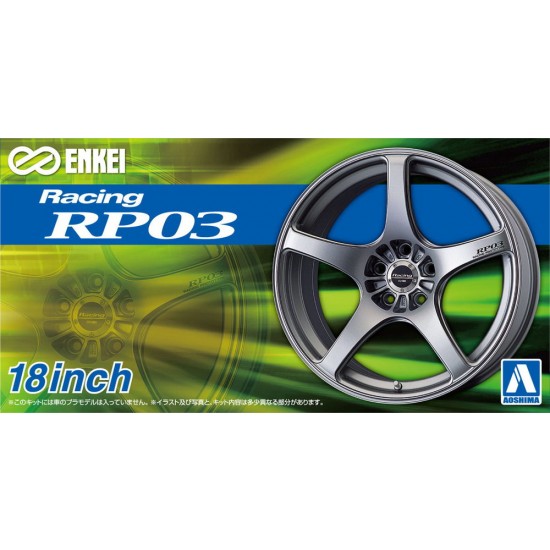 1/24 Enkei Racing RP03 18inch Wheel Set