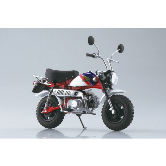 1/12 Diecast Honda Monkey Special Shasta White (Tricolor) Motorcycle