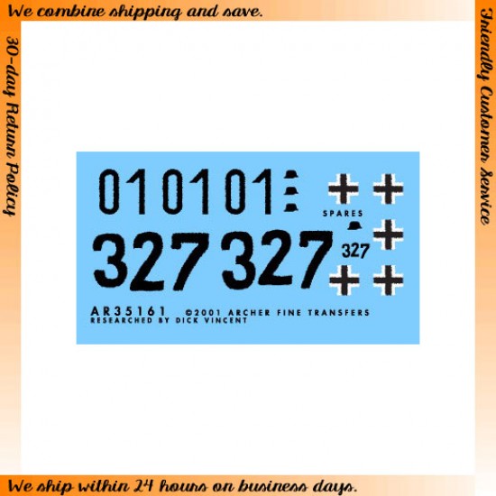 Dry Transfers for 1/35 Ausf A #3 - Grossdeutschland &Eastern Front 