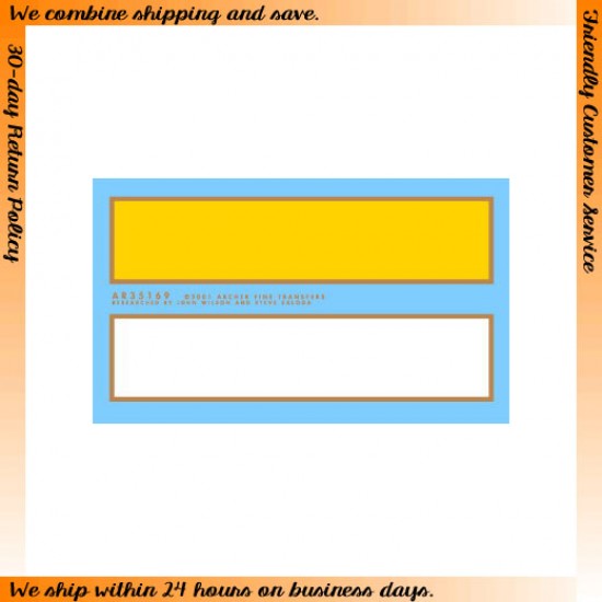 1/35 Allied Air Recognition Panels (Fluorescent Orange) 
