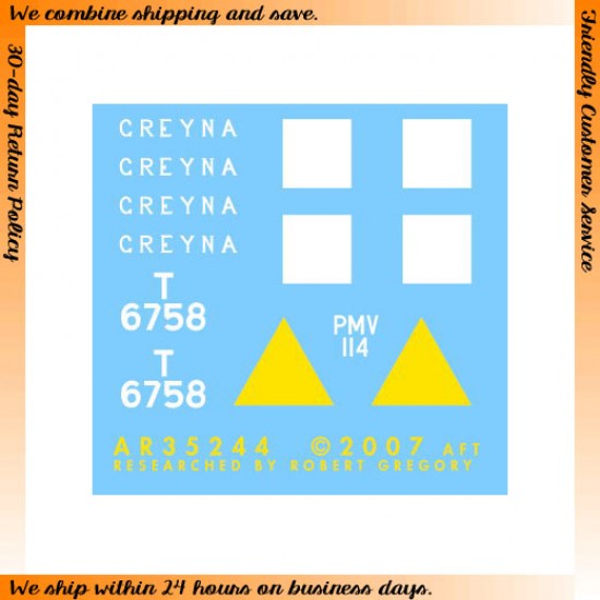 Dry Transfers for 1/35 BEF Matilda II Mk I "Greyna" 