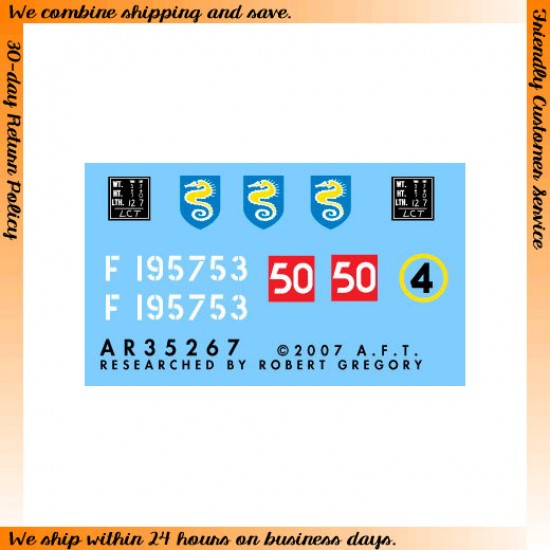 Dry Transfers for 1/35 Humber Scout Car 27th Armoured Division 