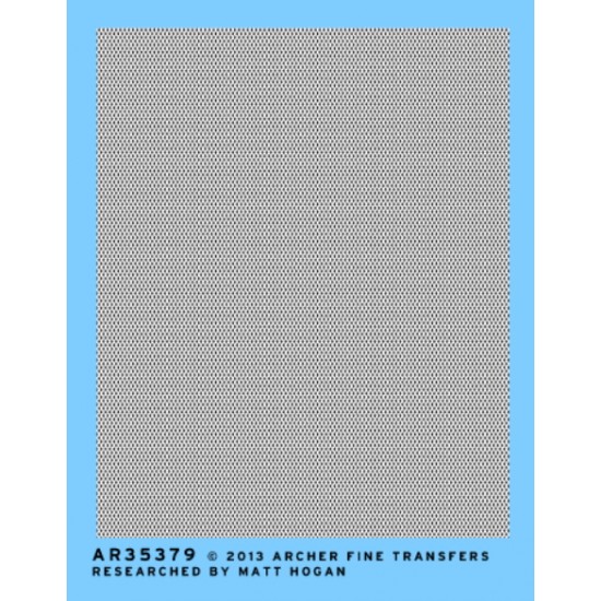 1/48 O-Scale Simulated Grille Decal (water-slide decals)