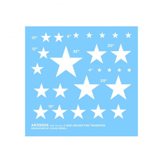 1/35 US National Insignia For Soft Skins (NCF Decals)