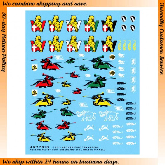 1/35 Tiger Battalion Insignias (water-slide decals)